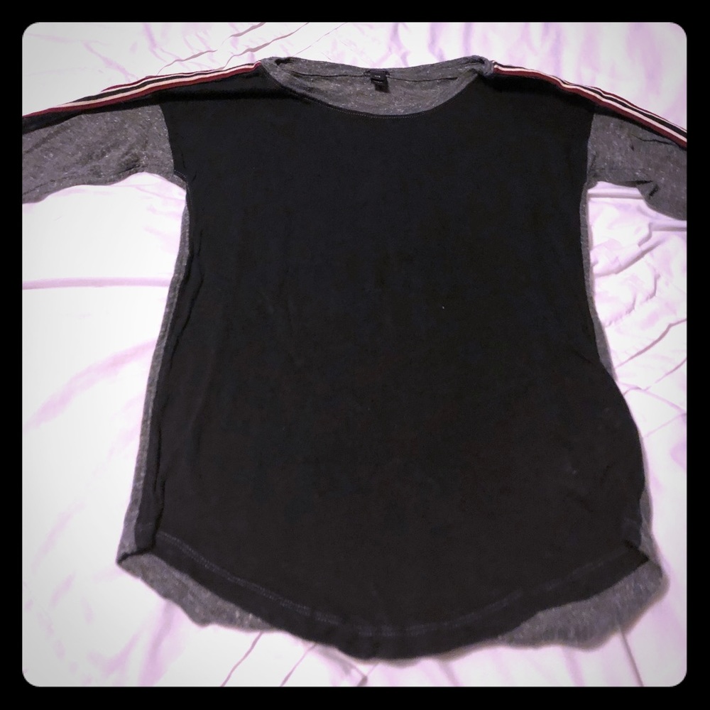 J crew color block t